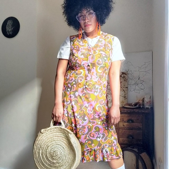 Vintage Dresses & Skirts - 70s Vintage Dress